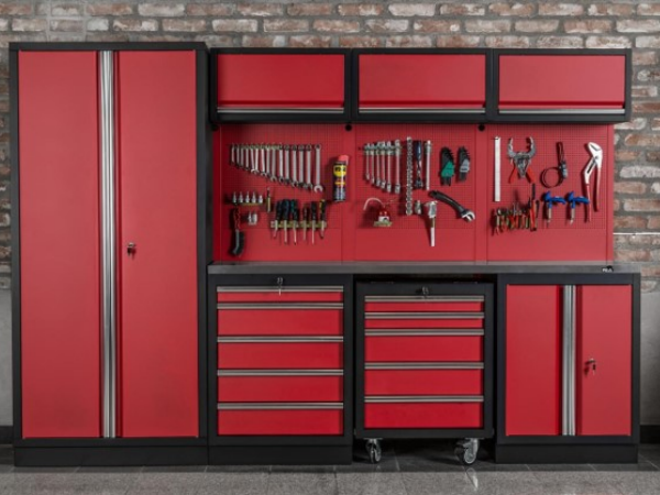 Tilpasbart garageopbevaringssystem
