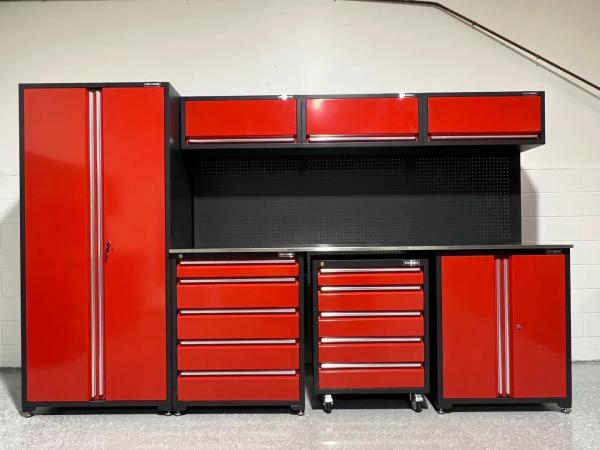 Nyt produktlancering af Red Tool Combination Cabinet: Innovativt design fører den nye industrielle tendens